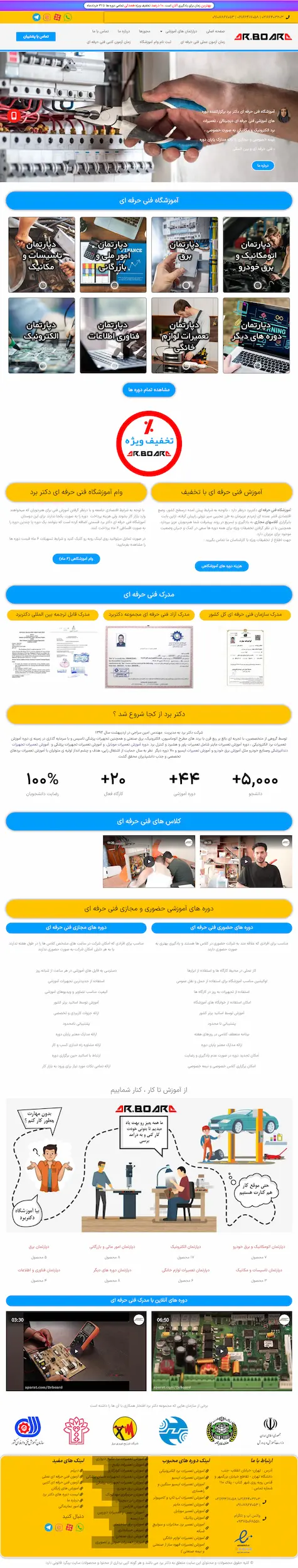 آموزشگاه فنی دکتربرد